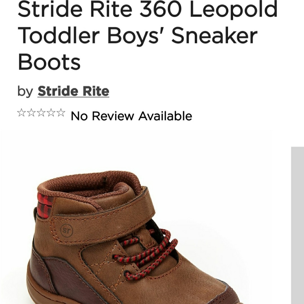 Infant Stride Rite Boots - Picture 3 of 4